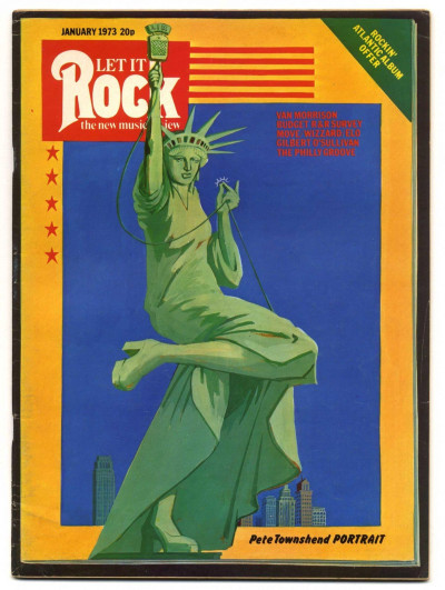 Let it Rock Magazine No 4 January 1973 Van Morrison Move ELO Pete Townshend Who Graham Bond