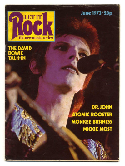 Let it Rock Magazine No 9 June 1973 David Bowie Atomic Rooster Dr John Monkees Mickie Most