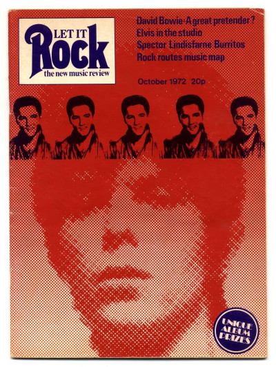 Let it Rock Magazine No 1 October 1972 David Bowie Phil Spector Elvis Presley Lindisfarne The Doors