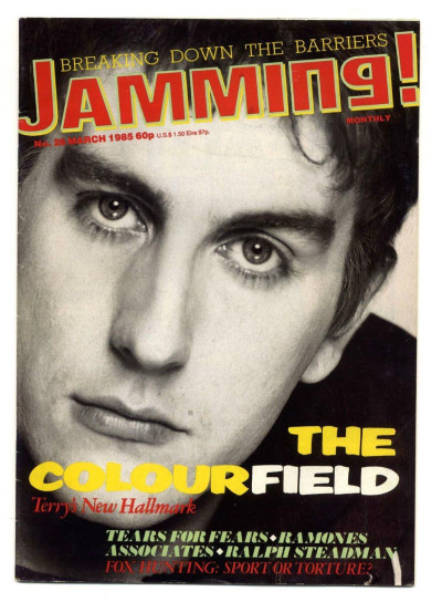 Jamming Magazine No 26 March 1986 Terry Hall the Colourfield Ramones Ralph Steadman Danielle Dax