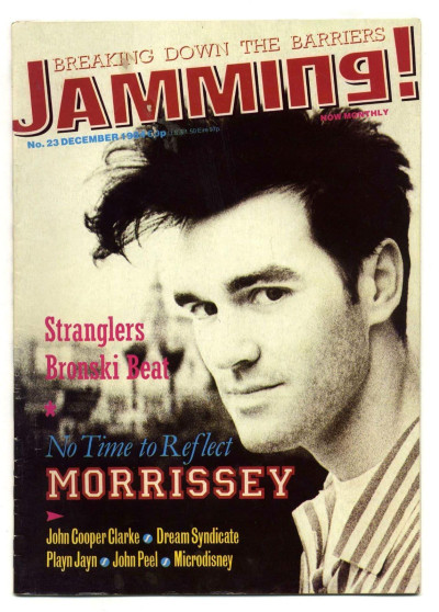 Jamming Magazine No 23 September 1985 Morrissey Stranglers John Cooper Clarke