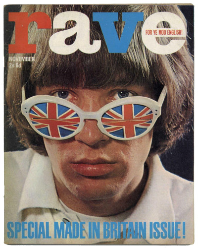 Rave Magazine November 1965 Beatles Rolling Stones Yardbirds Animals Walker Brothers