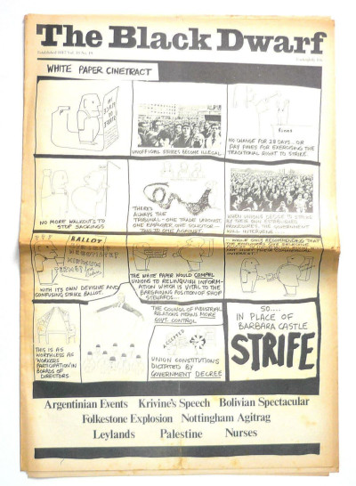 Black Dwarf Magazine 14 June Volume 14 No 19 1969 Frank Zappa Led Zeppelin Who Fleetwood Mac