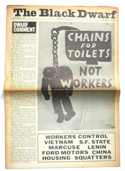 Black Dwarf Magazine 28 March Volume 14. No 14 1969 Housing Squatters Lenin Ford Marcuse