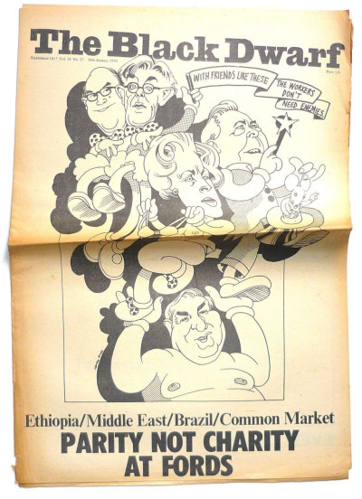 Black Dwarf Magazine 30 January Volume 14 No 27 Ethiopia/Middle East/Brazil/Common Market
