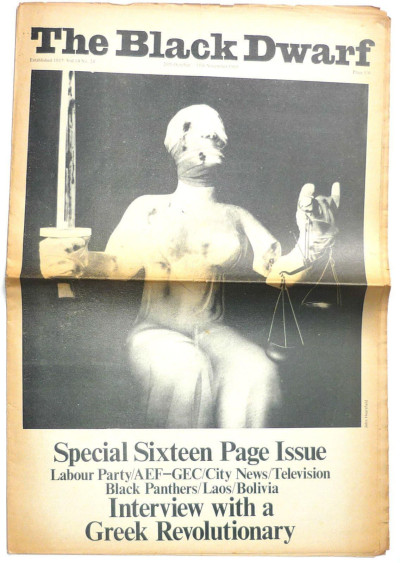 Black Dwarf Magazine 26 October Volume 14 No 24 1969 Black Panthers Laos Bolivia Pericles