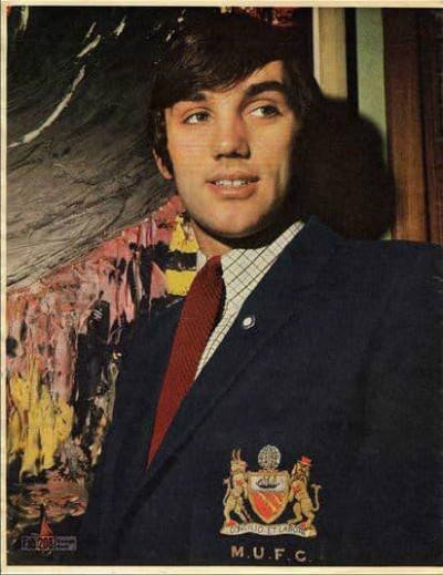 GEORGE BEST approx 10X13 inch pinup poster size press cutting/clipping 1967 Original