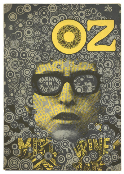 Oz Magazine No 7 October/November 1967 Martin Sharp Bob Dylan psychedelic art cover
