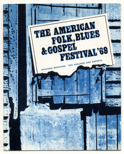 American Folk blues and gospel Festival programme 1969 John Lee Hooker Otis Spann