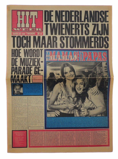 Hitweek Magazine 5 January 1967 The Move Mamas & the Papas Tamla Motown
