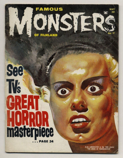 FAMOUS MONSTERS OF FILMLAND Issue No 17 May 1962 Vol 4 No 2 Magazine/Comic