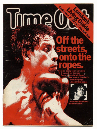 Time Out Magazine No 389 September 16-22 1977 Johnathan Richman London Amateur Boxing