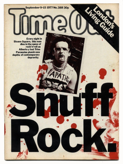 Time Out Magazine No 388 September 9-15 1977 Alberto y Lost Trios Paranoia-Snuff Rock