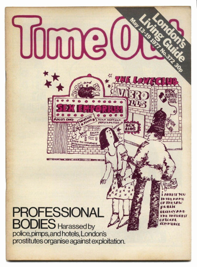 Time Out Magazine No 372 May 13-19 1977 Francesco Rosi intv Prostitues Professional bodies IRA Iris