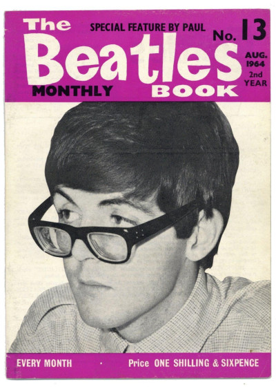 Beatles Monthly Book Magazine Issue No 13 August 1964 original in Very Good condition