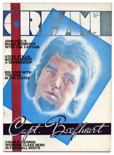 Cream UK Magazine No 21 February 1973 Captain Beefheart The Who Batman Charlie George Eric Clapton