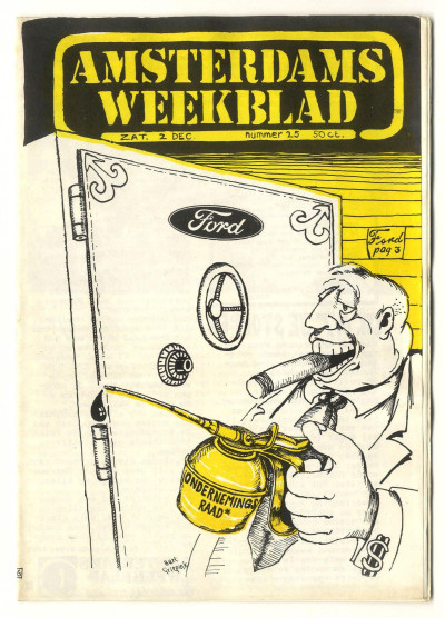 Amsterdam's Weekblad Magazine Issue Nr 25 Decembermber 2, 1972 Dutch underground counter culture