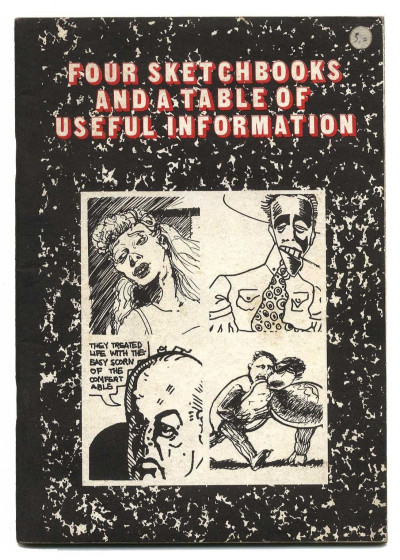 Four Sketchbooks And A Table Of Useful Information No 1 VF/NM Art Spiegelman 1st Printing mini comic