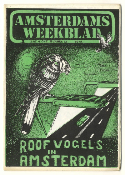 Amsterdam's Weekblad Magazine Issue Nr 21 Oktober October 4, 1972 Dutch underground