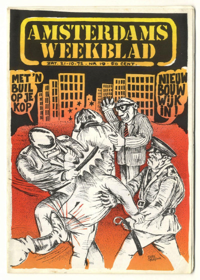 Amsterdam's Weekblad Magazine Issue Nr 19 Oktober October 21, 1972 Dutch underground counter culture