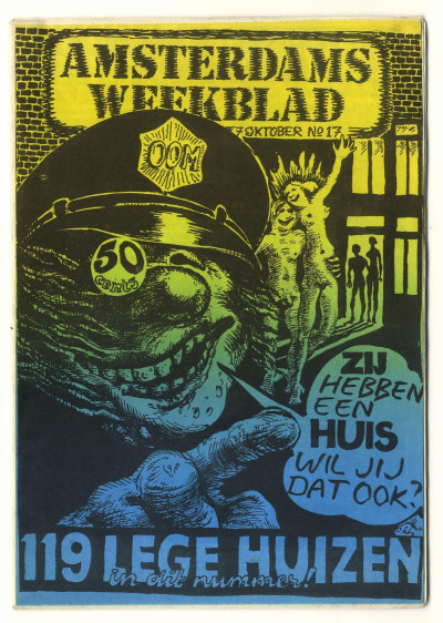 Amsterdam's Weekblad Magazine Issue Nr 17 Oktober October 7, 1972 Dutch underground counter culture