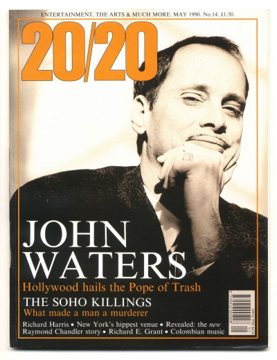 20/20 Time Out Magazine No 14 May 1990 Richard Harris John Waters Richard E Grant Raymond Chandler
