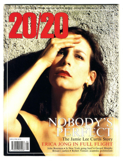 20/20 Time Out Magazine No 17 August 1990 John Boorman Jamie Lee Curtis Annie Anxiety Martin Potter