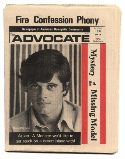 The Advocate No 126 December 5, 1973 Gay interest magazine/newspaper