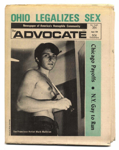 The Advocate No 104 January 31, 1973 Gay interest magazine/newspaper