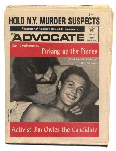 The Advocate No 106 February 28, 1973 Gay interest magazine/newspaper