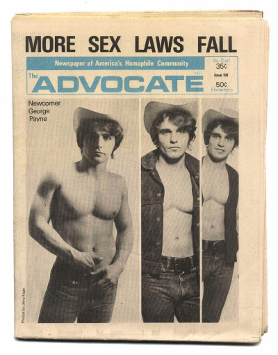The Advocate No 109 April 11, 1973 Gay interest magazine/newspaper