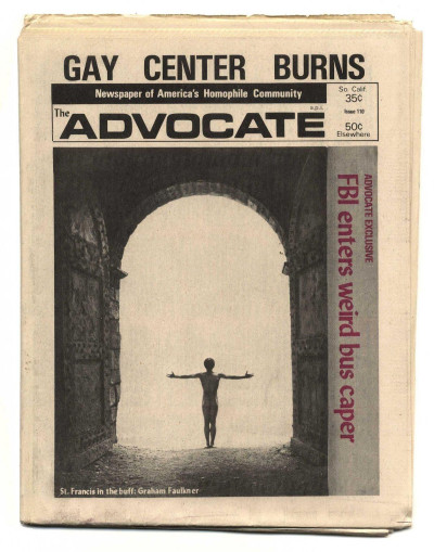 The Advocate No 110 April 25, 1973 Gay interest magazine/newspaper