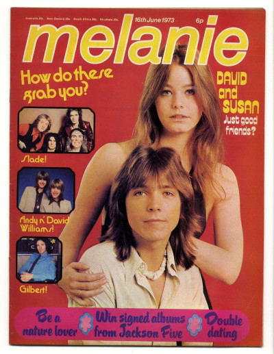 Melanie Magazine No 19 June 16 1973 Slade Alice Cooper Andy & David Williams