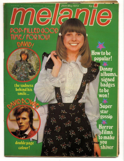 Melanie Magazine No 16 May 26 1973 David Bowie David Cassidy Tony Blackburn