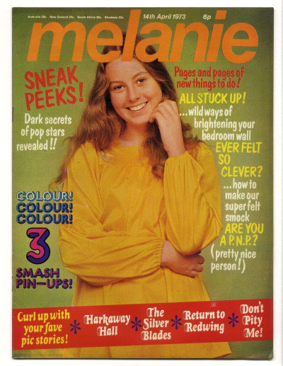 Melanie Magazine No 10 April 14 1973 Osmonds Rick Springfield Strawbs