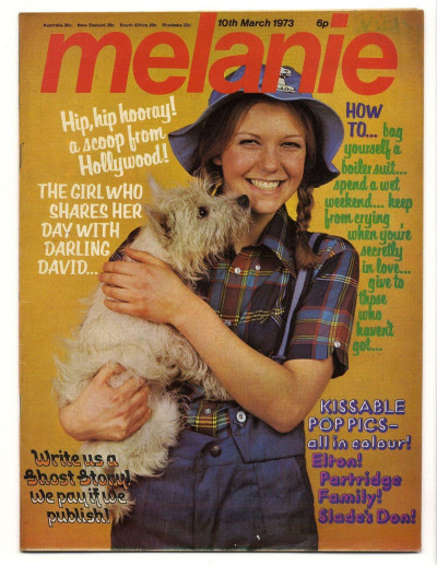 Melanie Magazine No 5 March 10 1973 Slade Elton John Partridge Family Susan Dey