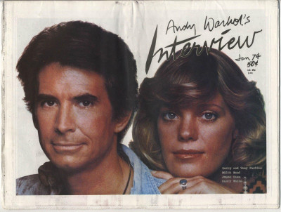 Andy Warhol's Interview January 1974 Amanda Lear Barry White Dory Previn Brunella Edith Head Judith
