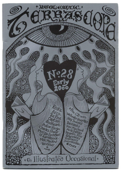 Ptolemaic Terrascope magazine No 28 February 2000 Captain Beefheart Kinks(Dave Davies) Charles