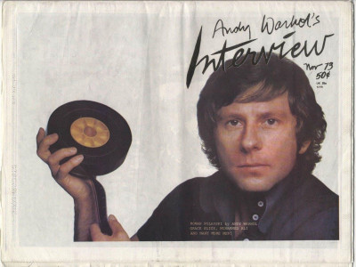 Andy Warhol's Interview No 36 November 1973 Grace Slick Muhammed Ali Roman Polanski Marvene Jones
