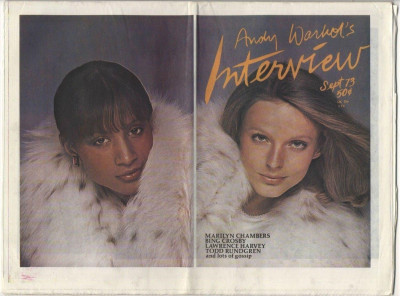 Andy Warhol's Interview No 34 September 1973 Todd Rundgrun New York Dolls Marilyn Chambers Helen
