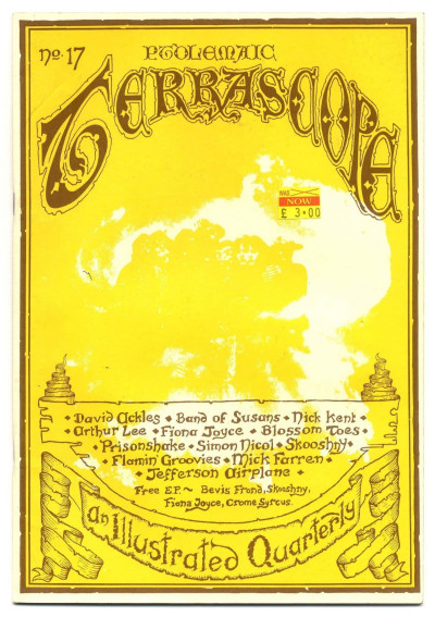 Ptolemaic Terrascope magazine No 17 David Ackles Band of Susans Nick Kent Arthur Lee Simon Nicol