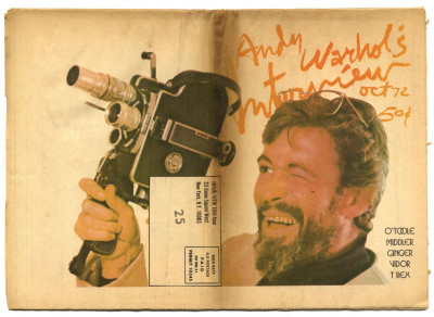 Andy Warhol's Interview No 26 October 1972 Marc Bolan Zandra Rhodes Peter O'Toole