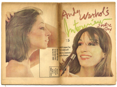 Andy Warhol's Interview No 25 September 1972 David Bowie Iggy Pop Mick Jagger Liv Ullman