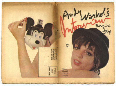 Andy Warhol's Interview No 24 August 1972 Marjoe Liza Minelli Zsa Zsa Lee Grant Sheilah Graham Waris