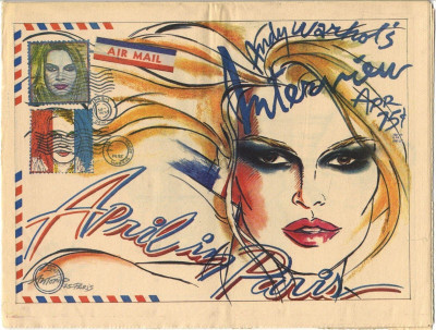 Andy Warhol's Interview April 1975 Brigitte Bardot Bernadette Lafont Yves St Laurent Dominique Sanda