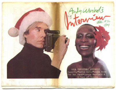Andy Warhol's Interview No 28 December 1972 Jack Nicholson Bette Davis Cyrinda Foxe