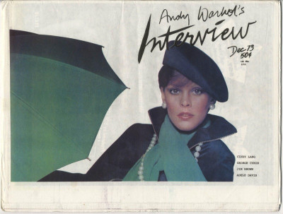 Andy Warhol's Interview December 1973 Cindy Lang Maria Laura Adelle Davis Maria Laura Vinci Dotson R