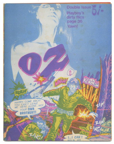 OZ Magazine No 8 January 1968 without Che Guevara poster