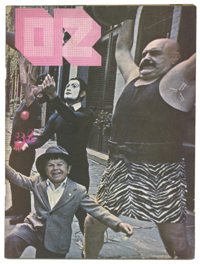 OZ Magazine No 14 August 1968 The Doors Strange Days cover Herman Kahn Martin Sharp Fading Freedoms