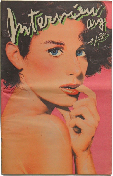 Andy Warhol's Interview August 1980 SOPHIE HICKS NASTASSIA KINSKI CHARLES GAINES SEAN MCKEON DEBRA W